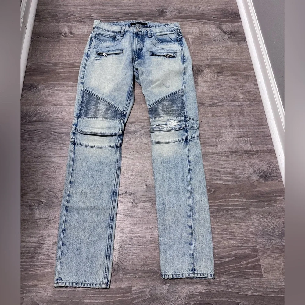 New Hudson Jeans Men's The Blinder Biker Denim Size W 31